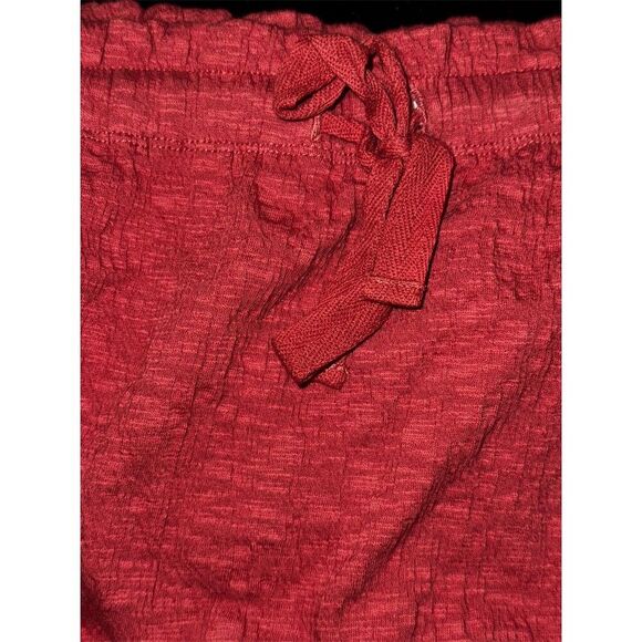 Billabong boho Square Neck Crop Top Coral  Size L Sleeveless - Picture 12 of 13